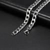 Cadenas Cubanas de Acero Inoxidable My Shape de 3 mm a 10 mm para Hombres Cadenas Masculinas Cadena Figaro Caja Gargantilla Joyería Punk 45 cm 50 cm 60 cm