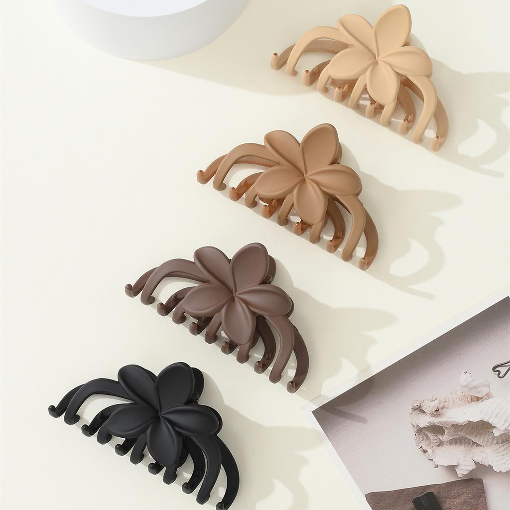 Large Flower Hair Claw Clips Thin Thick Curly Hair Strong Hold jaw clip Hair Accessories for Women
