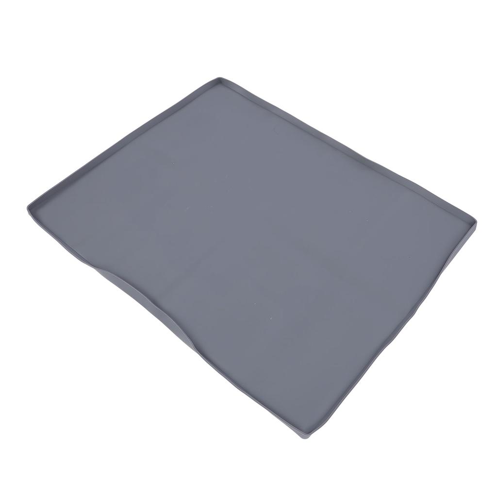 Washer Dryer Top Mat 50x60cm Non Slip Silicone Washing Machine Top Protector Cover for Laundry Room