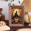 10pcs/set Black Cat Pumpkin Themed Halloween Message Cards  Home Party Decor