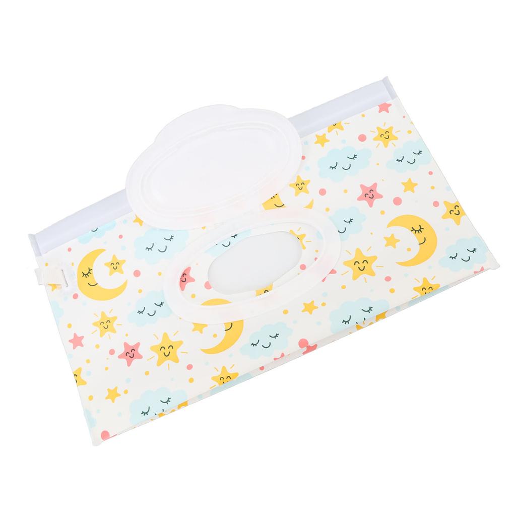 Baby Feuchttücher Beutel Tragbare Feuchttuchspender Tasche Reise Baby Feuchttuchbehälter mit Deckel und Reißverschlüssen Für Zuhause Reisen Einkaufen