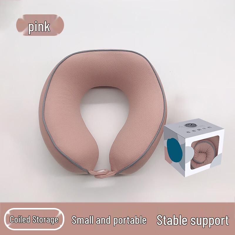 Portable Memory Foam Snail Travel Pillow