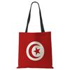 World Cup Flag Women Handbag Linen Totes Casual Traveling Beach Gift Bags CLE