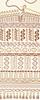 Kenema Japanese Tenugui Towel Knitting 36 X 90cm Goods, Chū-dyed "Hobby Doraku"