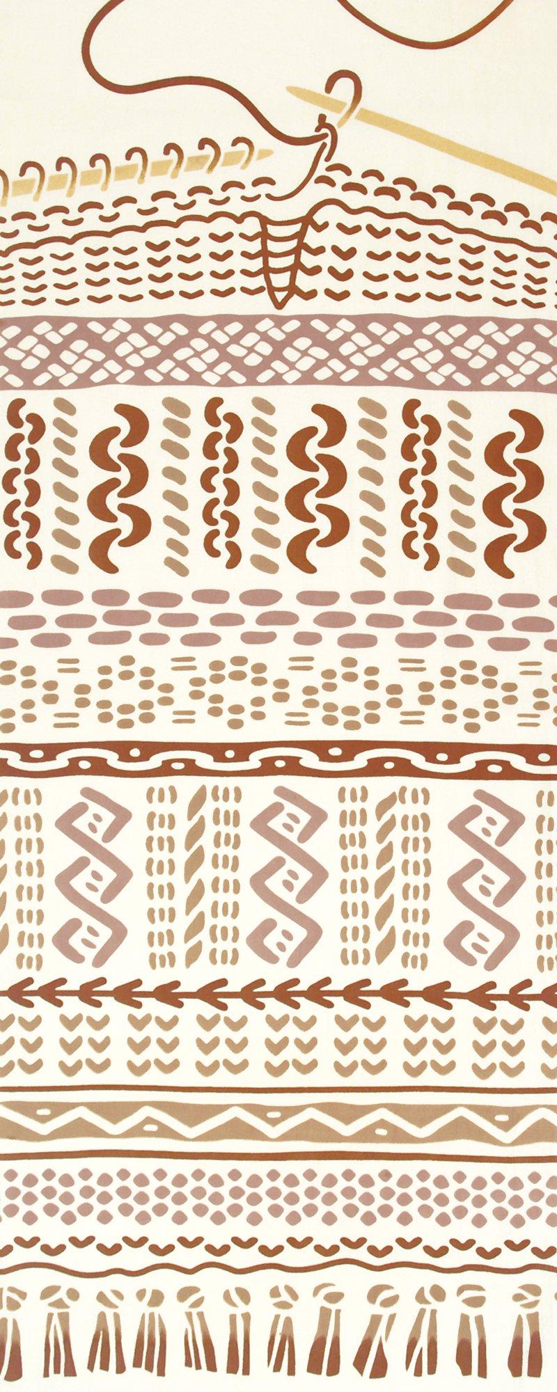 

Kenema Japanese Tenugui Towel Knitting 36 x 90cm Goods, Chū-dyed Hobby Doraku