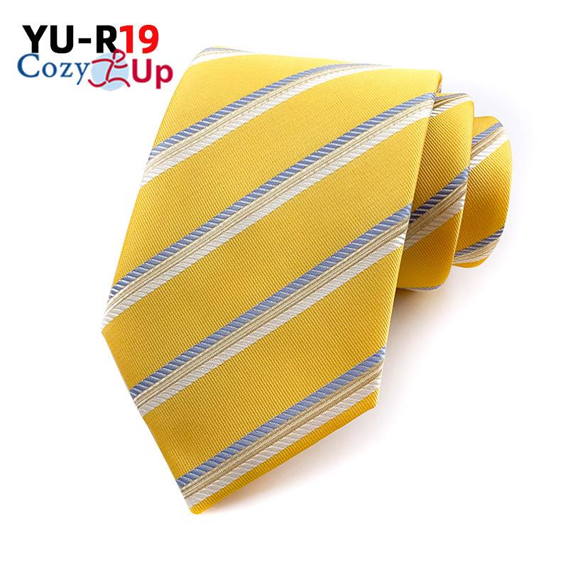 3.15" Fashion Striped PaisleyTie for  Men Flower Necktie for Wedding
