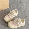 Korean niche non-collision board shoes autumn new platform casual bread shoes