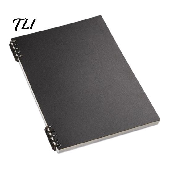 Portable Journal for Daily Use A5 Spiral Notebook, Lined /Horizontal Grid/Blank Inner Page, Professional Notebook Work Morandi Solid Color