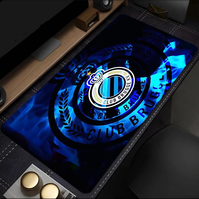 Golden Club Atletico Emblem Mouse Pad, Rubber Base, Mouse Pad for Gamers and Office Use, Gaming Desk , Easy To Clean Mat Christmas fan gifts