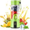 Portable Blender,Mini 6-blade Mixer for Smoothie,Milkshake, Juice, Mobile Hand Juicer With USB Rechargeable For Travel, Office