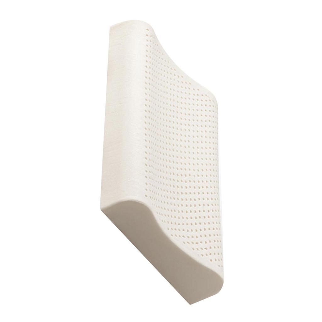 Latexkissen Atmungsaktiv Memory Nacken Entlasten Stützend Ergonomisches Schlafkissen mit Bezug Innenfutter für