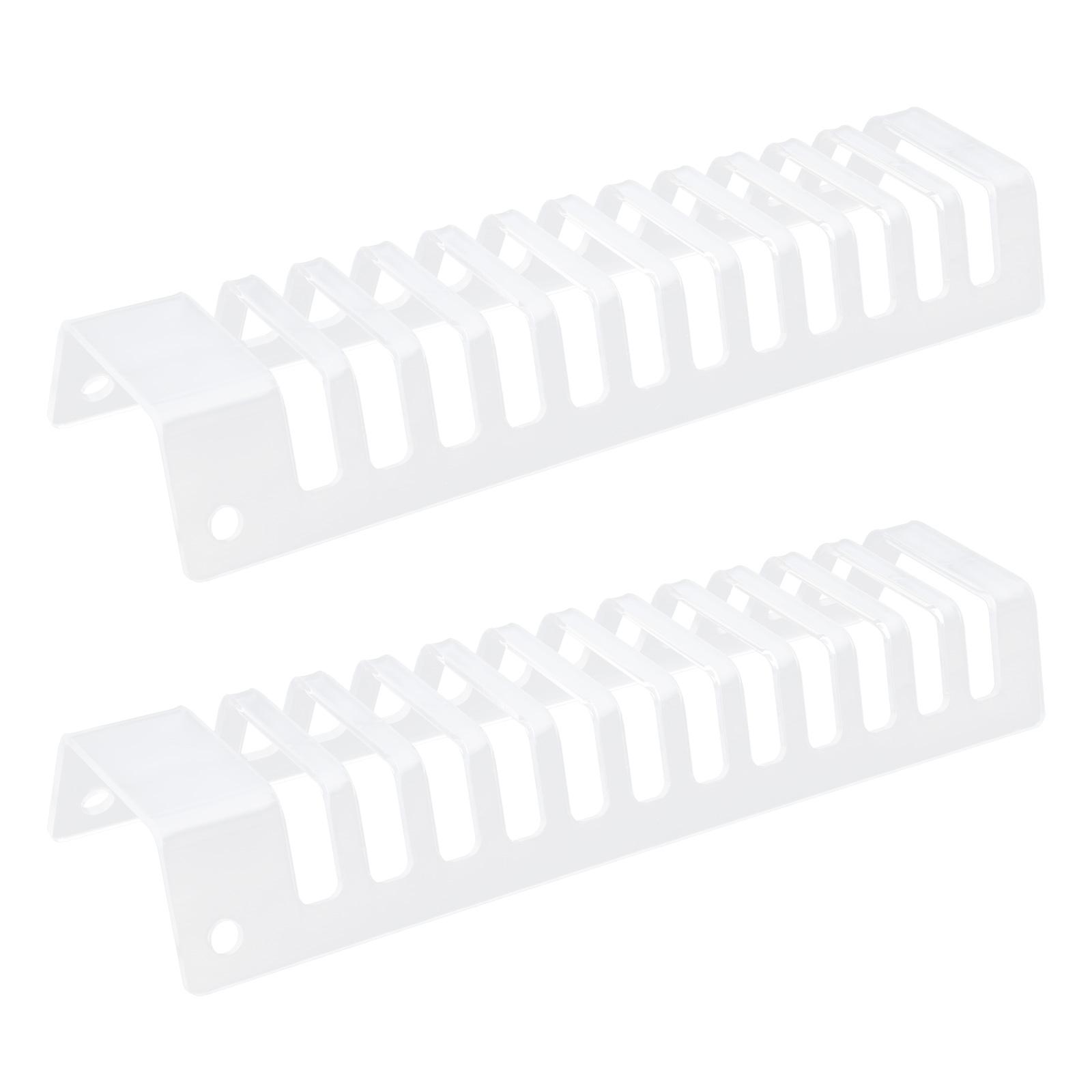 

Набор из 1/2 подставки для шляп, прозрачная акриловая стойка для бейсболок, экономящая место для хранения, держатель для шляп для домашнего хозяйства 2