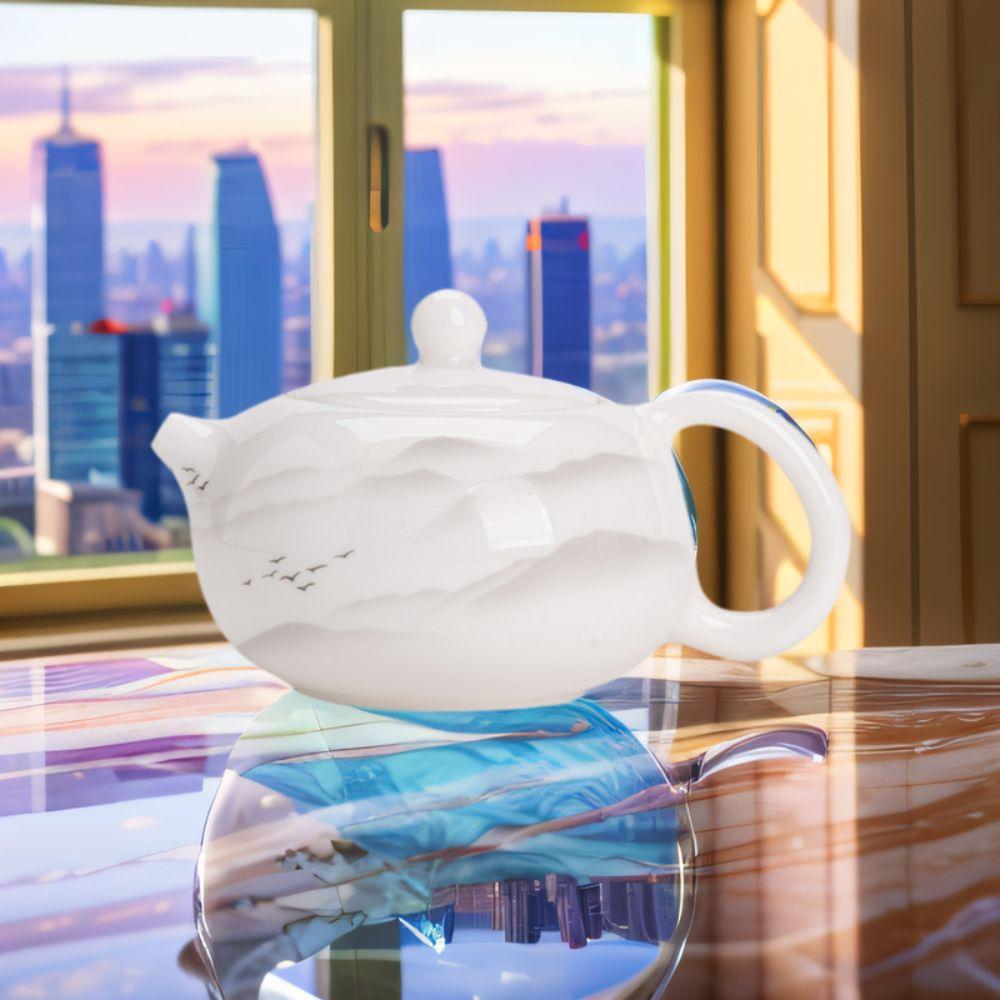 Light Luxury Tea Brewing Kettle High-grade Single Pot Kung Fu Tea Set Xishi Pot  Home