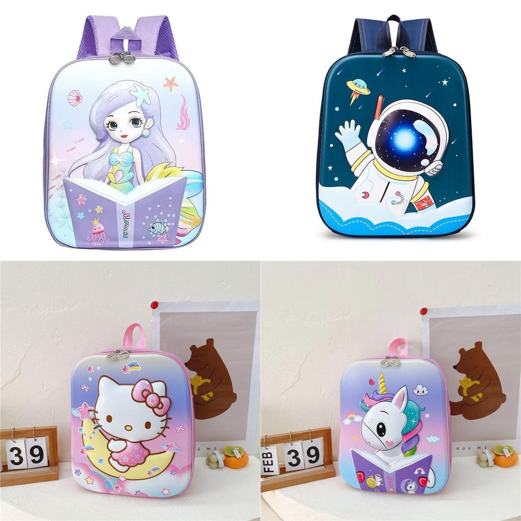 Disney Frozen Elsa Princess 3d Eva Backpack With Arc Shoulder Strap For School Kids Special Characters Included