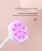 Portable Rechargeable 36W Nail Lamp - Quick Dry Lotus Lamp for Adhesive Nail Tips