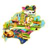 Jiaxing City Metal Refrigerator Magnet - Creative Cultural Design 2025