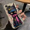Funny Hell Messenger Black Cat Clear Phone Case For iPhone 17 16 15 11 12 14 13 Pro Max Mini X XS XR 7 8 Plus SE4 16e Cute Cover