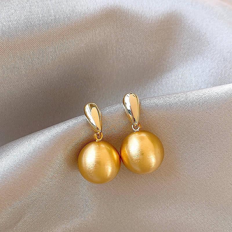 

Серьги-пусеты с контрастными каплями воды, модные элегантные серьги с темпераментом, легкая роскошь, серьги высокого класса, женские