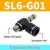 Bairuichuan Pneumatic Quick-Connect Elbow Throttle Valve Fitting