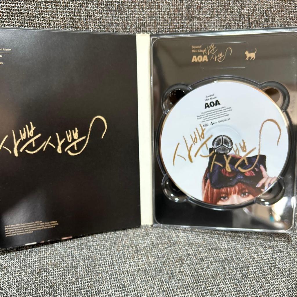 [USED] AOA 2nd Mini Album "LIKE A CAT" Seolhyun Trading Card