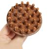 Wooden Scalp Massager Brush, Hair Growth Head Relaxation Massage Tool, Wet Dry Hair Scalp Care Scrubber Gua Sha Brush for Men Women