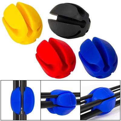 2PCS Rod Ball Retaining Clip Rod Holder Protective Cover Rod Holder Rod Holder Fishing AccessoriesFishing Accessories