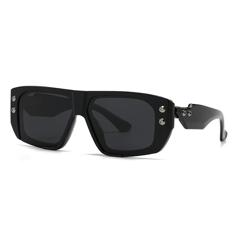 New fashion box polarizing glasses men's high sense personality outdoor trend driving sunglasses
