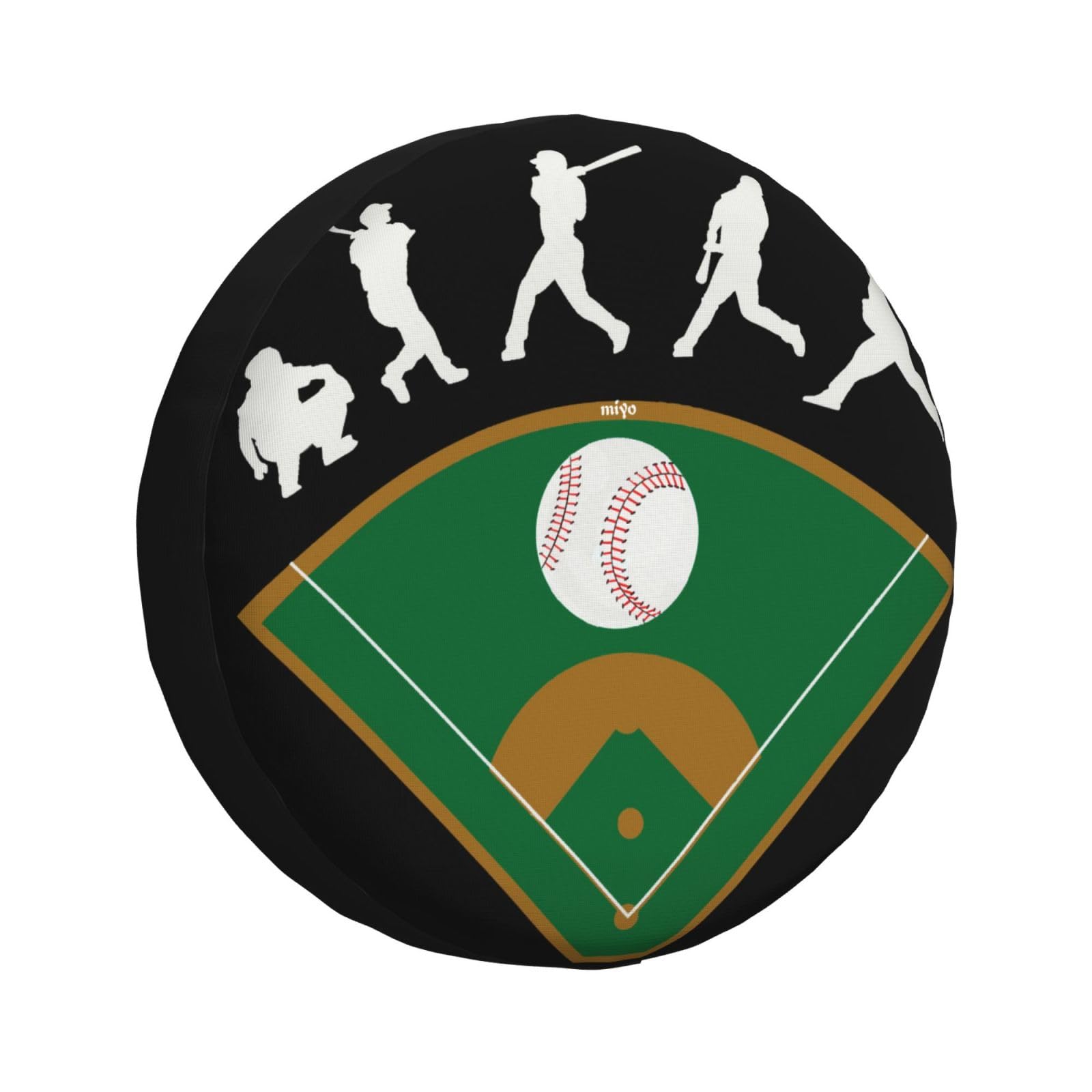 [§miyo] Чехол для запасного колеса автомобиля, Совместим с 14/15/16/17 дюймами, Совместимый 17 inches