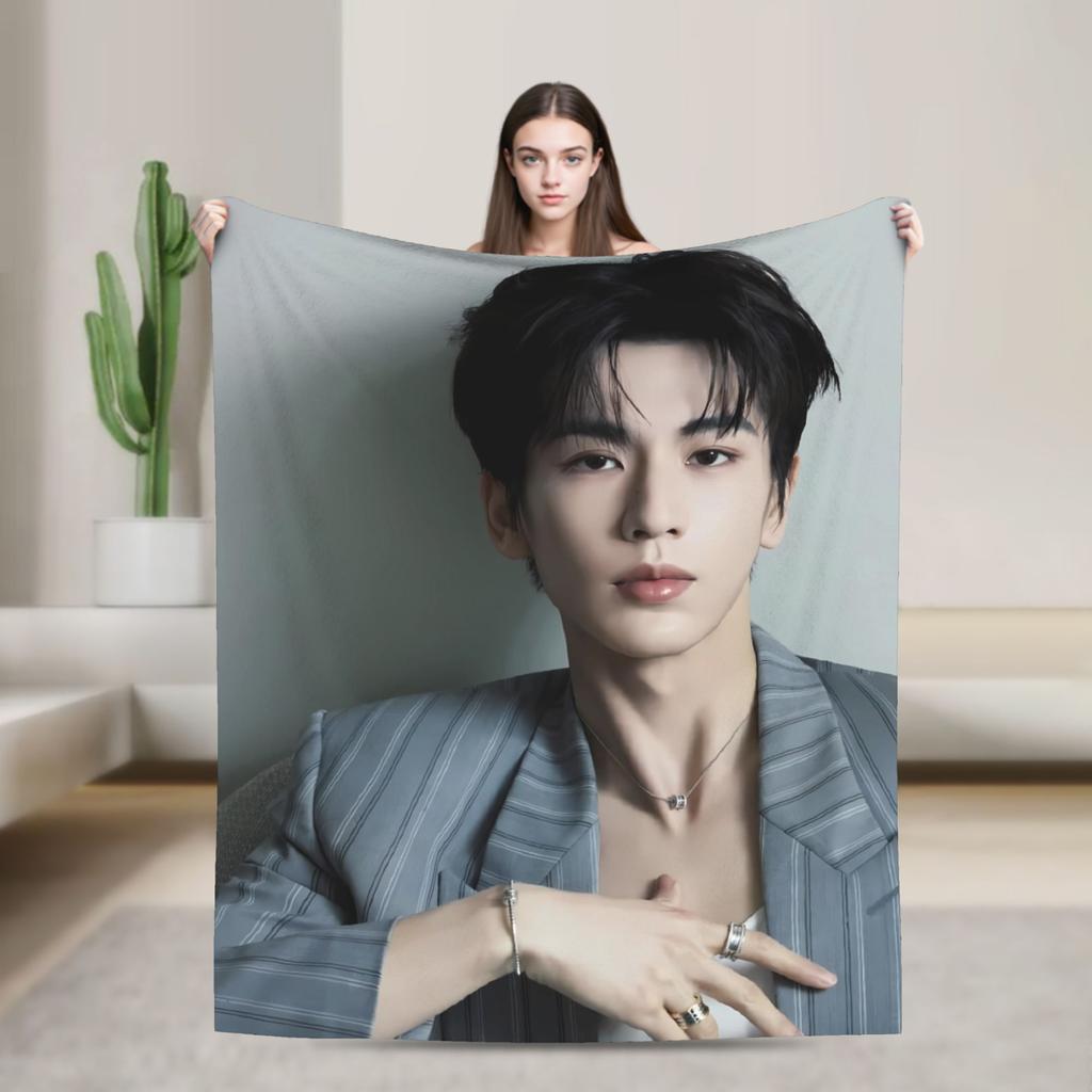 Zhang Linghe Flannel Blanket Warm Soft Throw Blanket for Couch Bed Picnic Fashion Bedspread Sofa Bed Cover
