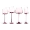 Hand-blown Make Red Wine Glass Simple Glass Transparent Champagne Wine Household Large-bellied High-footed Cup Drinking Utensil