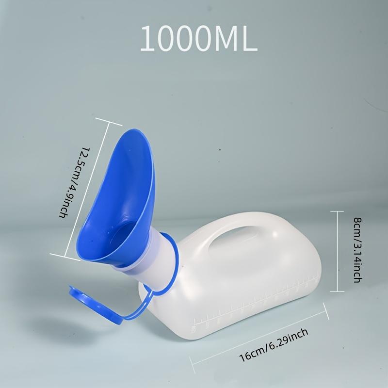 1000ml Portable Toilet Aid Bottle – Unisex Plastic Design! Ideal for Car, Travel, Camping & Outdoor Use