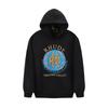 RHUDE Print Hoodie Fleece Sweatshirt Men Women Loose Fit Winter Casual Streetwear