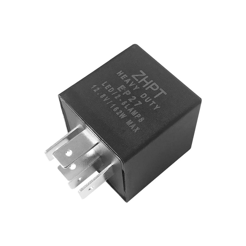 EP27 LED Flasher Relay 5 Pin Fit for 1997-2008 Ford F150 | 1997-2010 Super Duty F250-F550 | 1995-2011 Ranger | LED Electronic Turn Signal & Hazard
