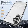 KEYSION Transparente Handyhülle für Samsung A55 5G A35 A25 TPU+PC Rutschfest HD Klar Stoßfest Handyhülle für Galaxy A15 A05S