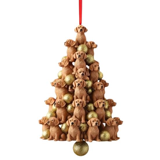 Stacking Animal Pendant Animal Christmas Tree Pendant 2D Acrylic Hanging Decoration for Xmas Tree Backpack Keychain Car
