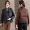 Winter down cotton-padded clothes short cotton-padded jackets medium autumn and winter small cotton-padded jackets women