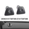 Door Sill Trim Frame 51417387395 51417387396 For BMW For 1Series For F52 2015- Door Latch Pin Door Screw Knob Cap Cover Trim