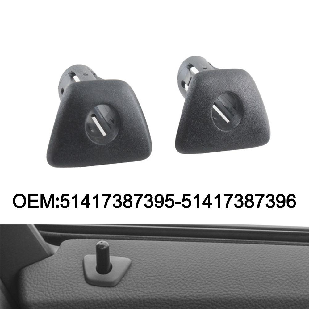 Door Sill Trim Frame 51417387395 51417387396 For BMW For 1Series For F52 2015- Door Latch Pin Door Screw Knob Cap Cover Trim