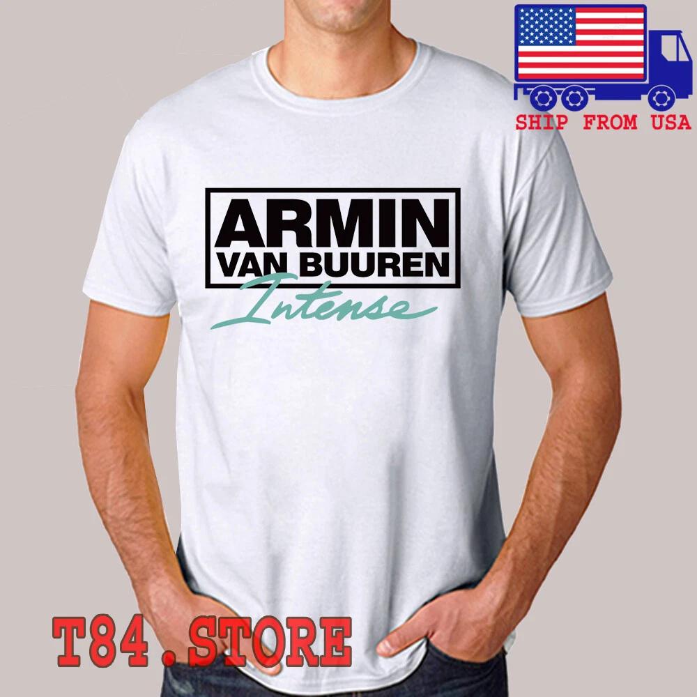 ARMIN VAN BUUREN Intense Men s White Size S to 5XL S