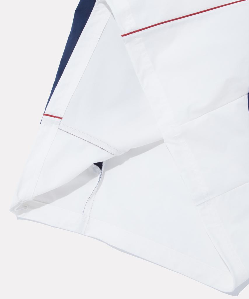 Reebok Ice Shield Short Sleeve Piste - White:Navy