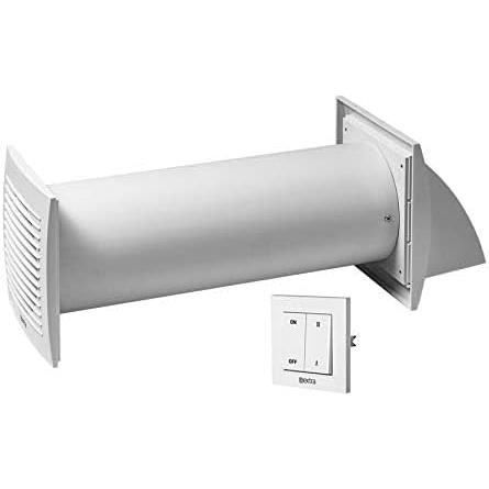 Extracteur d'air - EUROPLAST - EER100S - Ø100 mm - Silencieux - 2 W