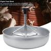 Feeding Bowl,   Feeding, Feeding Container with Plastic Grooved Rod, Stainless Steel