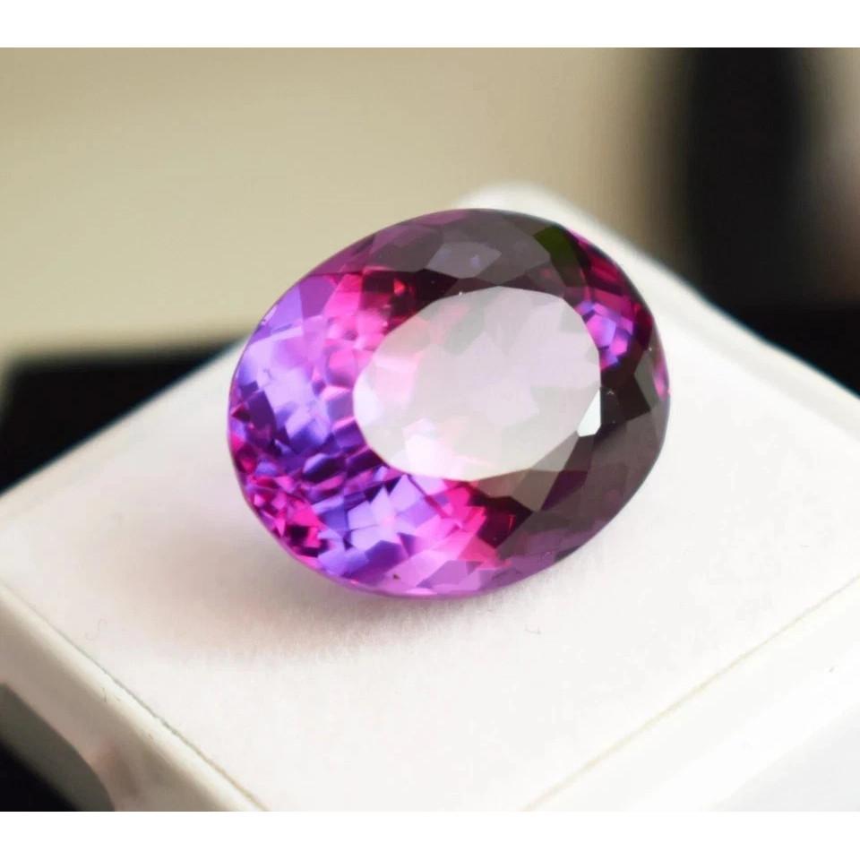 8.20 Ct Natural Alexandrite Oval Cut Gemstone Color Change Certified Russia