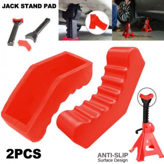 

2 Pcs Jack Pad Adapter for Jack Pad Slotted Frame Rubber Stand 6 Ton Universal