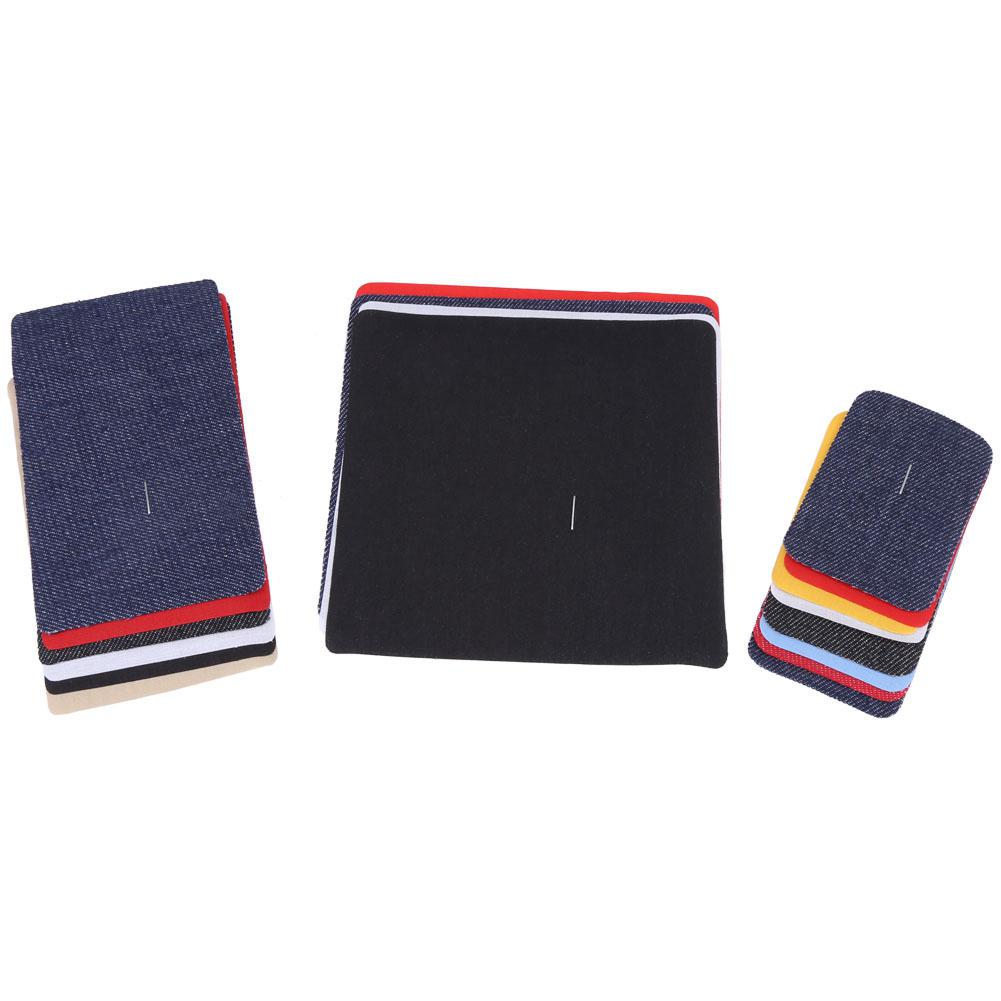 18Pcs Assorted Iron on Jean Mending Patches Repair Kit for Cloth Jeans Hats