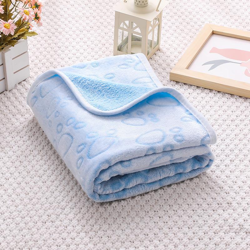 

Ultra Soft Fluffy High Quality Pet Blanket Cute Cartoon Pattern Pet Mat Warm and Comfortable Blanket for Cat Dogs Cat Bath Towel 40x60cm