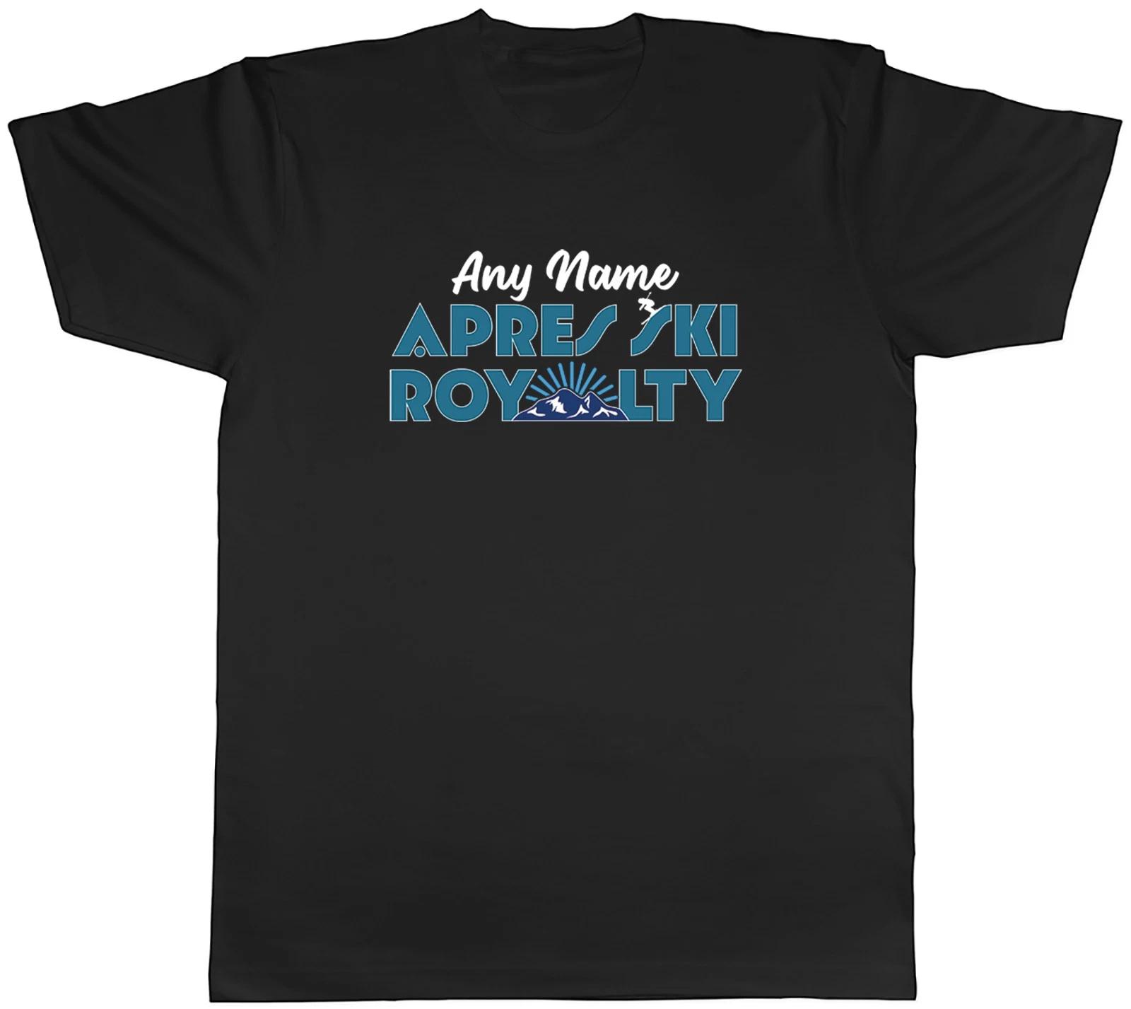 Personalised Ski Enthusiast Mens T-Shirt Tee Gift Top XXXXL