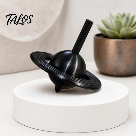 Gyro Toy Ornament 3D Printed Toy, with Integrated Counterweight Base, Stable Desktop Decoration Artistic Home Ornament, Matte Surface Durable