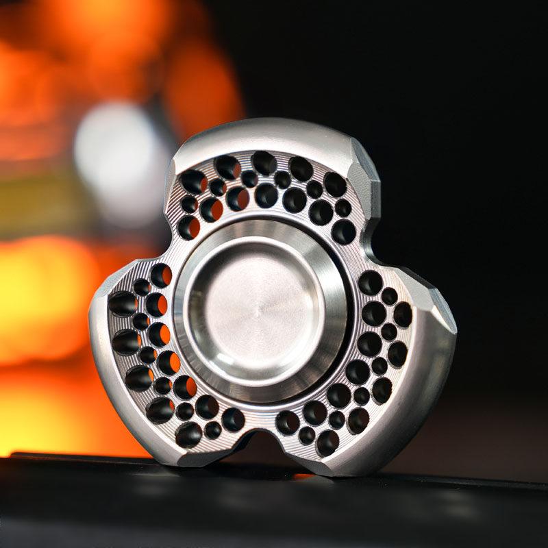

Metal Fidget Spinner Rotating Roller Hand Spinning Top Tip Stainless Steel Edc Relieve Stress Relief Toy Anti Anxiety Men Women