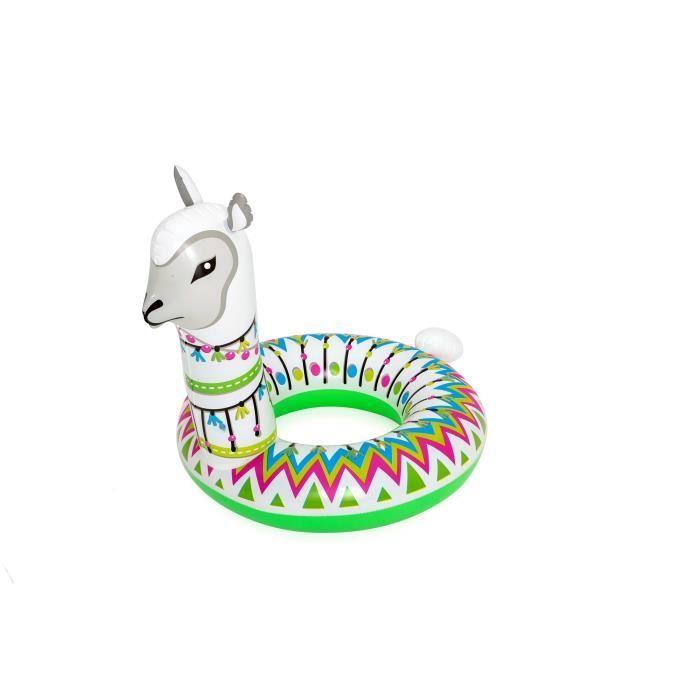 Bouée ronde Alpaga - BESTWAY - ALPACA SWIM RING - PVC - Enfant - 113 x 109